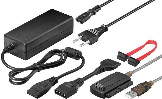 Goobay Conversor Sata/ide Hdd -> Usb (com Fonte De Alimentação) - Goobay