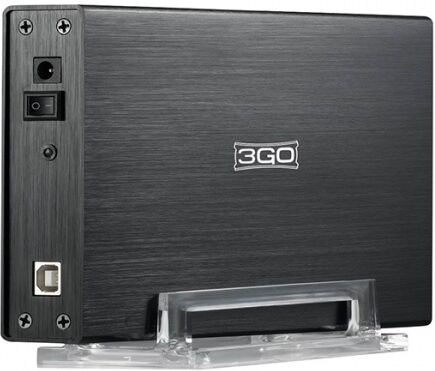 3go Caixa Externa P/ Discos Rigidos 3,5" Sata + Ide Usb2.0 - 3go