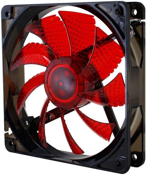 Nox Ventoinha Coolfan 120mm Led 1200rpm (vermelho) - Nox