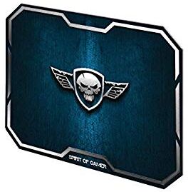 Spiritofgamer Tapete Gaming Wing Skull Azul - Spirit Of Gamer