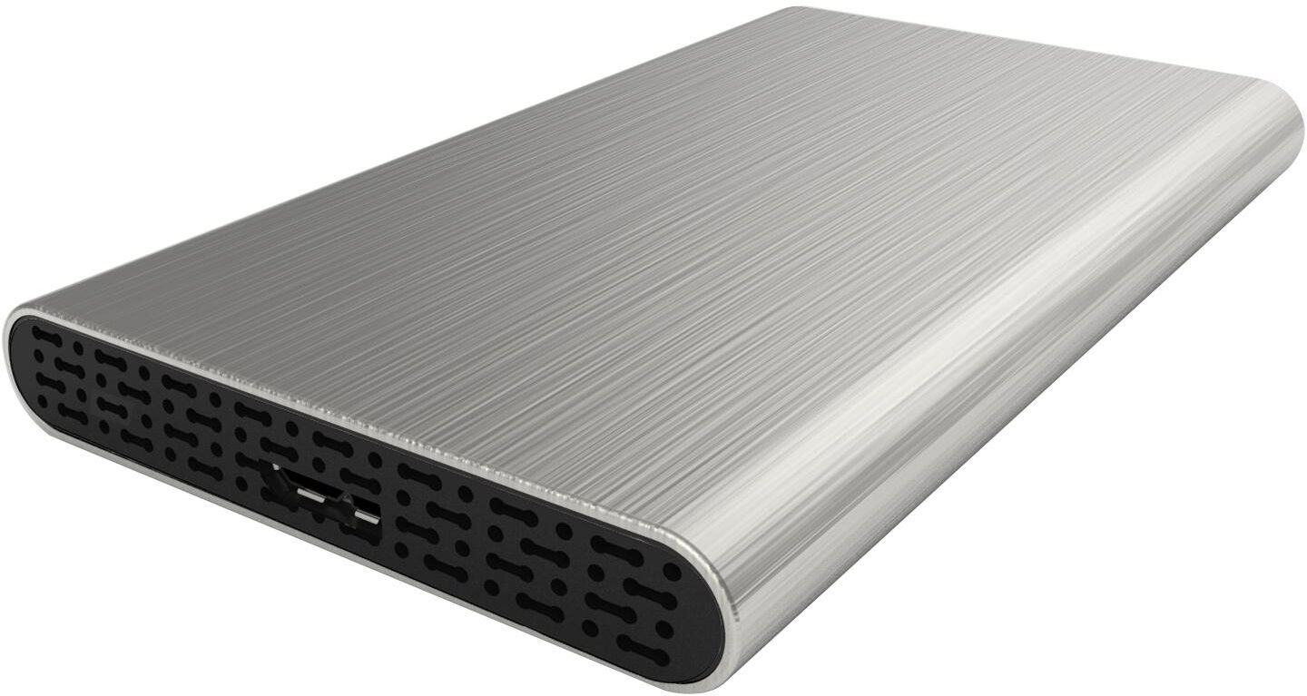 Coolbox Caixa Slim P/ Disco Externo Aluminio 2.5" Usb 3.0 (silver) A-2513 - Coolbox