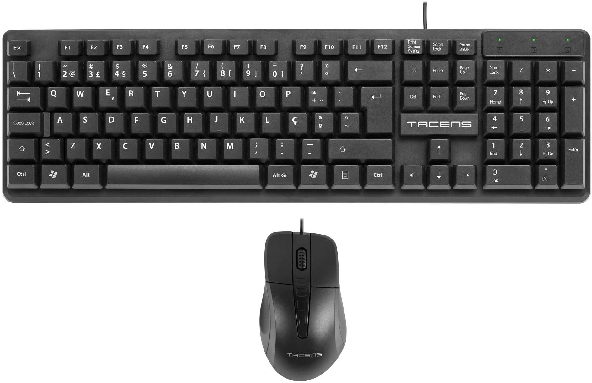 Tacens Pack Teclado Pt + Rato Combo Anima - Tacens