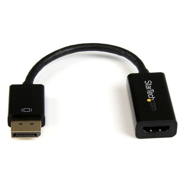 Startech Conversor Displayport 1.2 Macho -> Hdmi 1.4 Femea - Startech