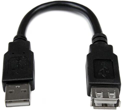 Startech Adaptador Usb A Macho-fêmea (preto) - Startech