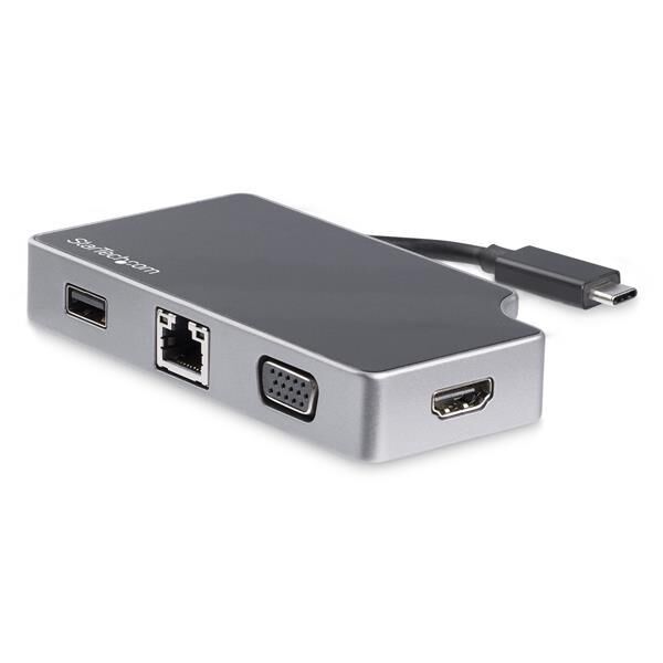 Startech Duplicador De Portas Usb 3.0 (3.1 Gen 1) Type-c Dkt30chvgpd Preto/cinzento - Startech