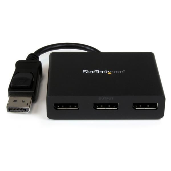 Startech Splitter Displayport Macho - 3xdisplayport Fêmea - Startech