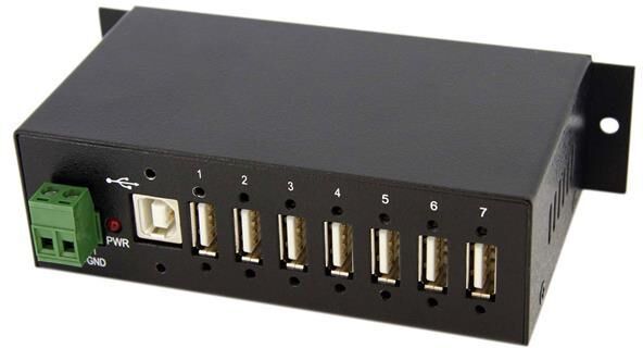 Startech Hub De Interface Usb B St7200usbm 2.0 480 Mbit/s Preto - Startech