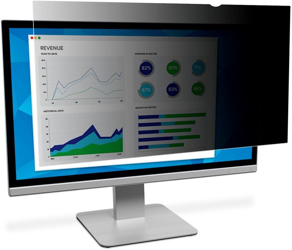 3m Filtro De Privacidade P/monitor 22" Translúcido - 3m