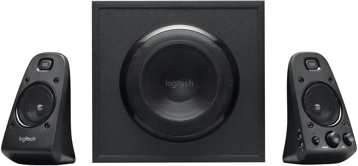 Logitech Sistema De Som 2.1 200 W (subwoofer + 2 Colunas) Preto Z623 - Logitech