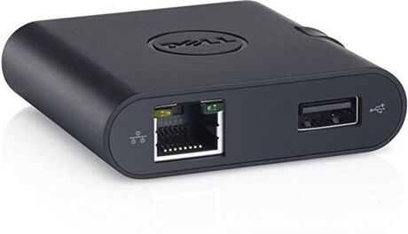 Dell Hub Hub USB-C TO HDMI/VGA/ETHEME (Ethernet - Preto)