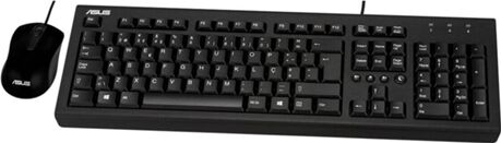 Asus Teclado + Rato U2000 (Com Fio - 1000 dpi - Ótico)