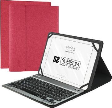 Subblim Capa Teclado Universal 10.1'' Pro Vermelho