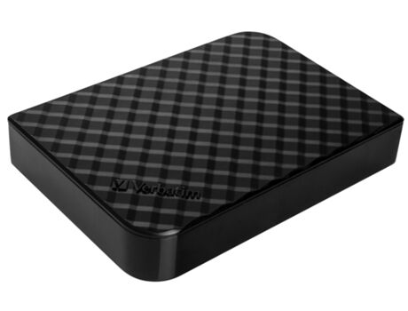 Verbatim Disco HDD Externo 3.5 4TB USB 3.0 (Preto - 4 TB - USB 3.0)