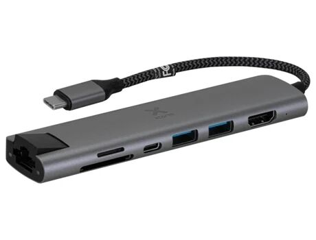 Xtorm Hub Xc207 7 Em 1 (Ethernet - SD - HDMI - USB)