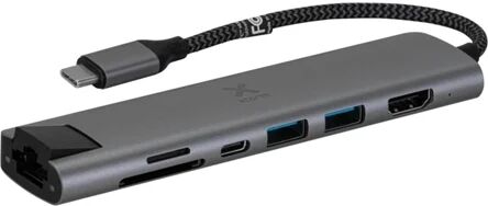 Xtorm Hub Xc207 7 Em 1 (Ethernet - SD - HDMI - USB)