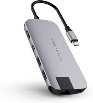 Hyper Hub Slim (Ethernet - Cinzento sideral)