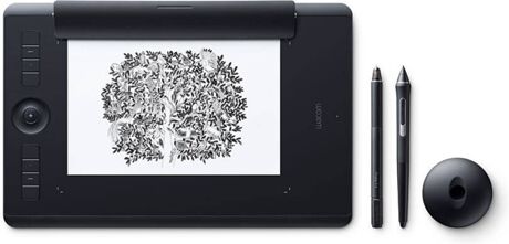 Wacom Mesa Digitalizadora Intuos Pro Paper M (USB e Bluetooth - Windows e Mac OS - 224 x 148 mm)