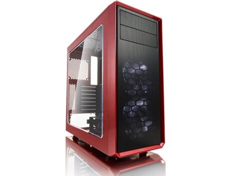 Fractal Caixa PC Focus G (ATX Mid Tower - Preto, Vermelho)