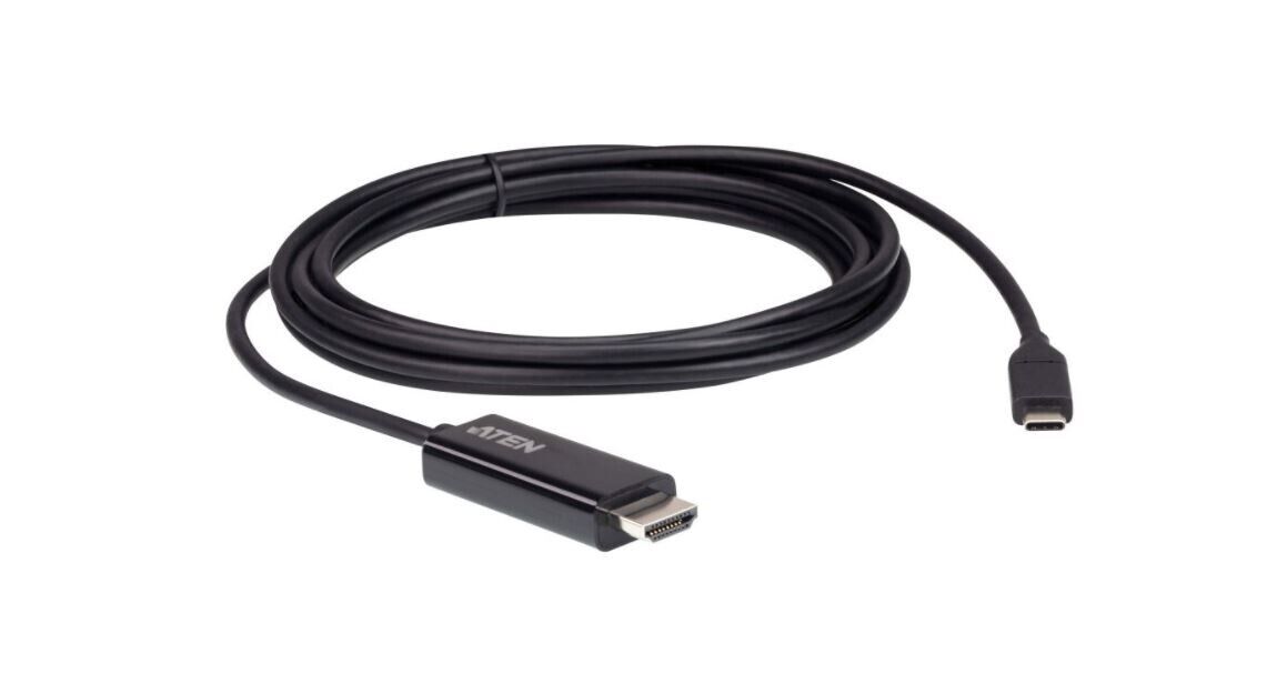 Aten UC3238 Grafik Konverter Kabel USB-C zu HDMI 4K Konverter, 2,7m