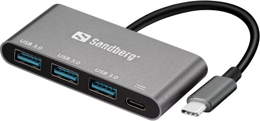 Sandberg 136-03 USB C to 3x USB 3.0 Hub