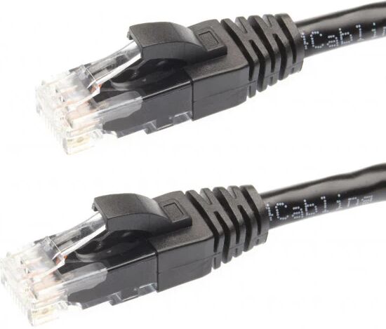 Unbranded Cat 5E Ethernet Network Cable Black