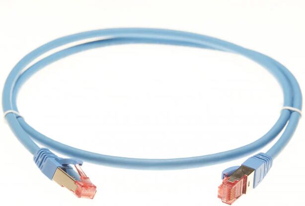 Unbranded Blue Cat 6A S/Ftp Lszh Ethernet Network Cable