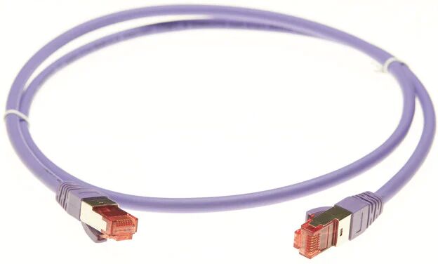 Unbranded Purple Cat 6A S/Ftp Lszh Ethernet Network Cable