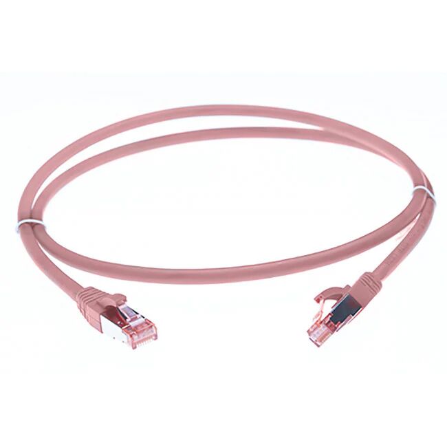 Unbranded Pink Cat 6A S/Ftp Lszh Ethernet Network Cable