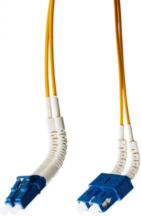 Unbranded Lc-Sc Flexi Boot Os1/Os2 Singlemode Fibre Optic Cable