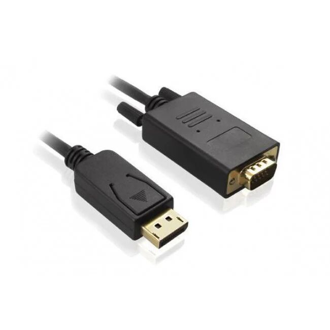 Unbranded 2m Displayport Male To Vga Male Cable