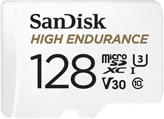 SanDisk 128G High Endurance Microsdhc Card With Sd Adaptor