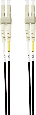 Unbranded 2M Om4 Multimode Fibre Optic Patch Cable