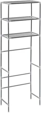 Unbranded 3 Tier Storage Rack Over Toilet Silver