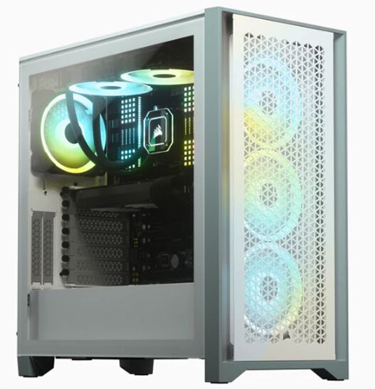 Corsair 4000D Airflow Tempered Glass Mid Tower Case White