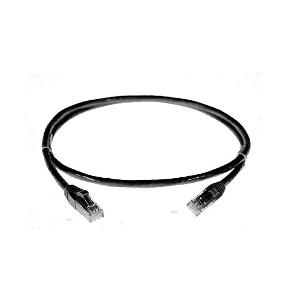 Unbranded 500Mm Black Cat6 Ethernet Cable