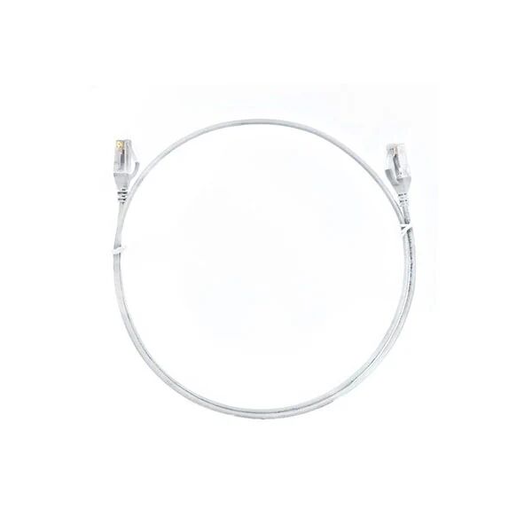 Unbranded 50 Pcs Cat 6 Ultra Thin Lszh Ethernet Network Cable White
