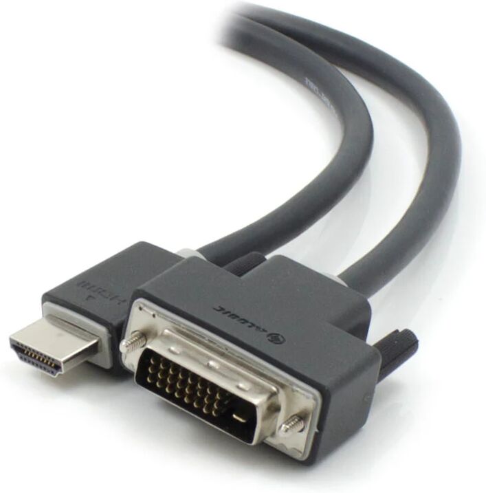 ALOGIC 2m DVI-D to HDMI Cable - Male to Male - Commercial Packaging