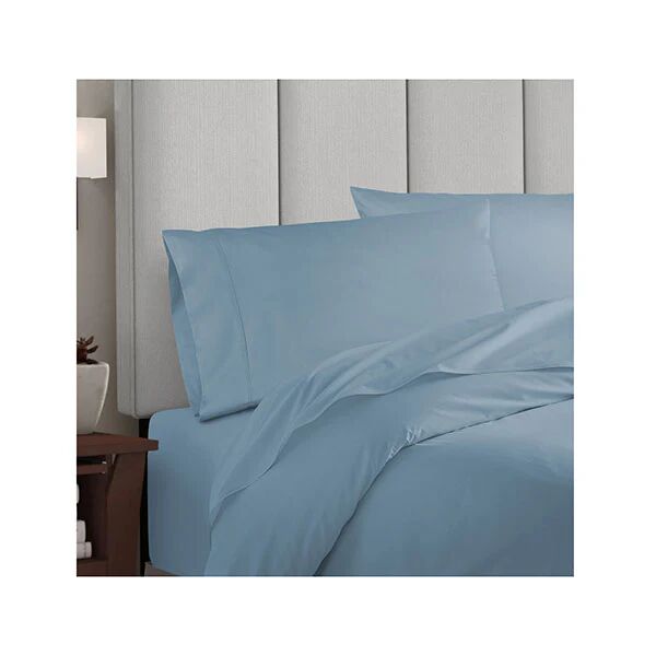 Royal Comfort Balmain 1000 Tc Hotel Grade Bamboo Cotton Quilt Cover Set Blue Frog