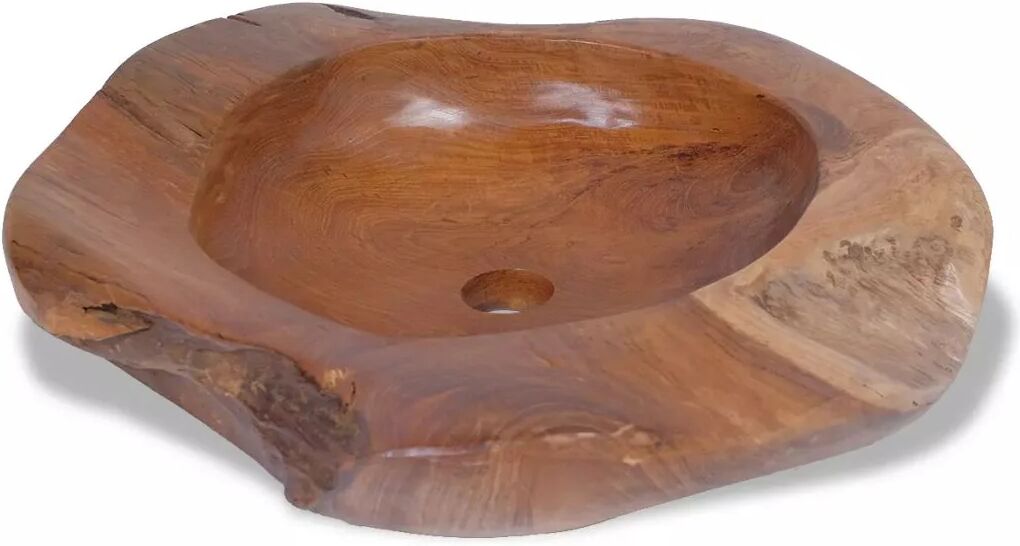 Unbranded Basin Solid Teak 45 Cm