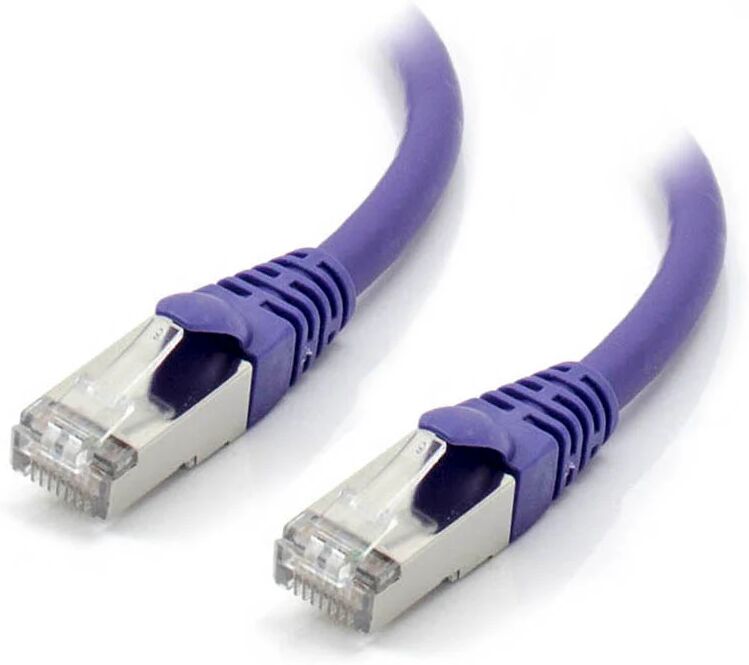 Alogic 5M Purple 10G Shielded Cat6A Lszh Network Cable