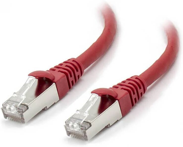 Alogic 3M Red 10Gbe Shielded Cat6A Lszh Network Cable