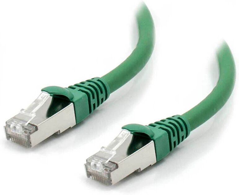 ALOGIC 10m Green 10G Shielded CAT6A LSZH Network Cable