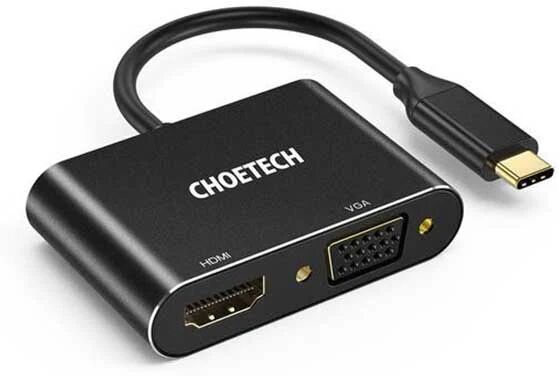 Choetech Usb C To Hdmi Vga Adapter