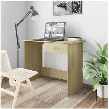 Unbranded Computer Desk With Drawer Chipboard