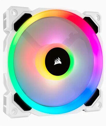 Corsair Ll120 Rgb White Single Fan