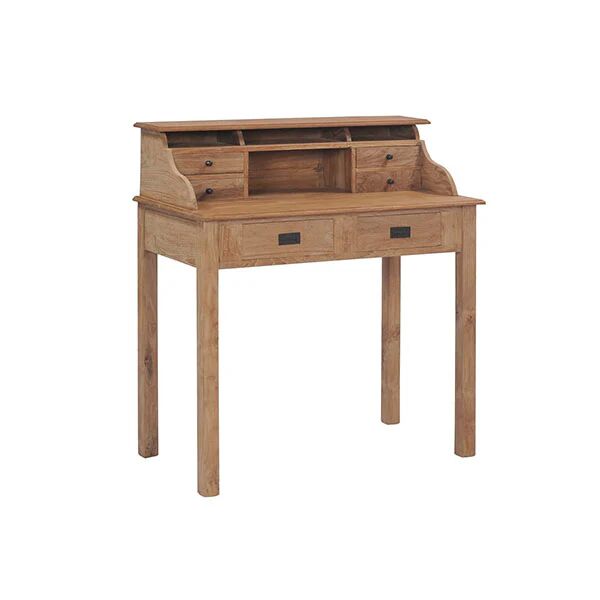 Unbranded Desk Solid Teak Wood