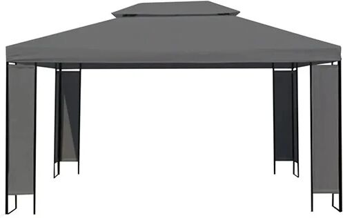 Unbranded Gazebo 300 X 400 Cm Anthracite