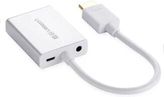 UGREEN Hdmi To Vga And Audio Micro Usb Converter