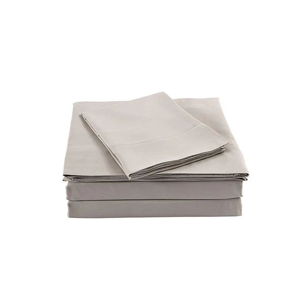 Royal Comfort Bamboo Blended Quilt Cover Set 1000Tc Ultra Soft Grey