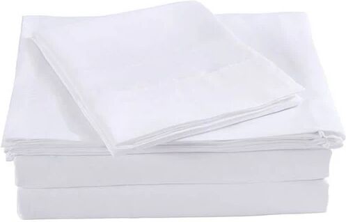 Royal Comfort Bamboo Blended Sheet Pillowcases Set King White